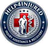 Help4Injured injury assistance and recovery seal